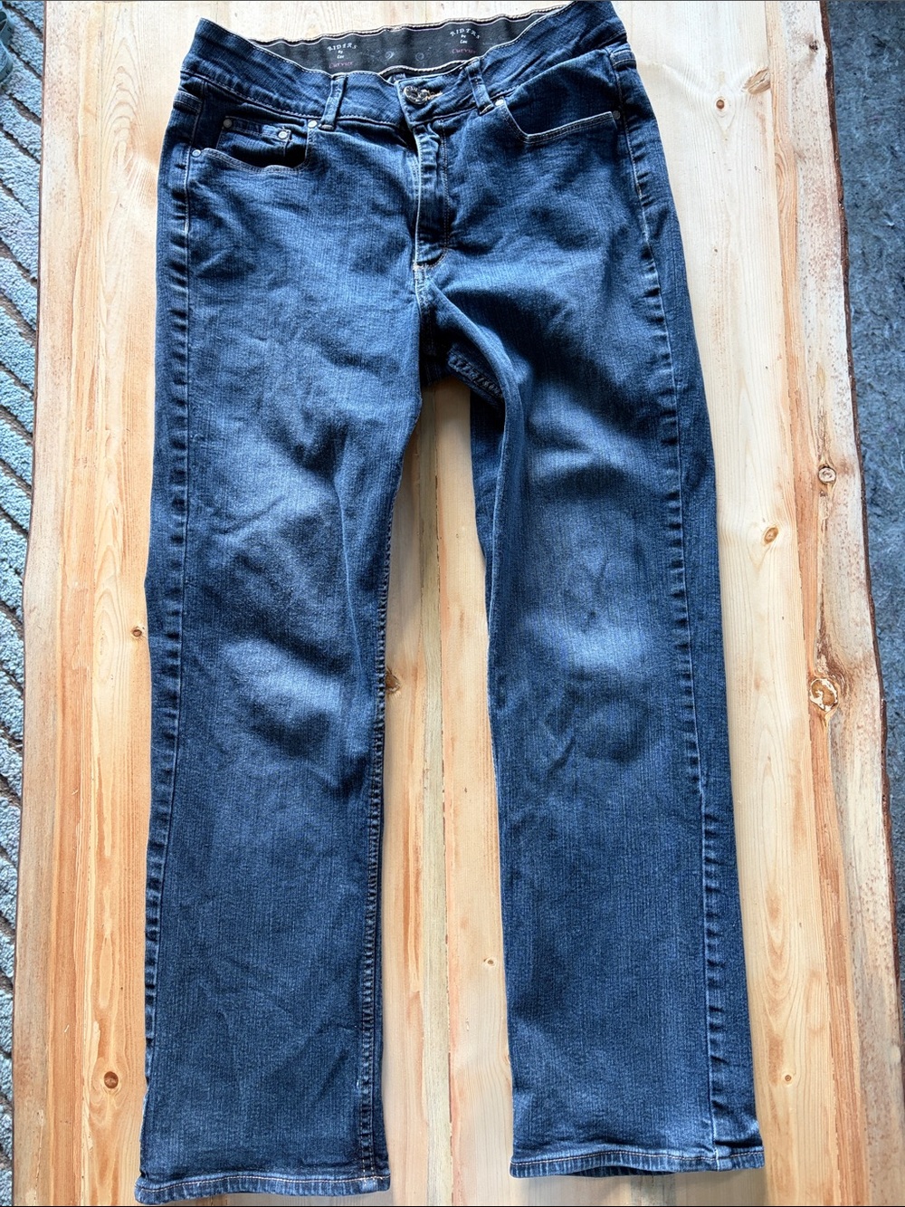 Riders by Lee Ladies Dark Blue Bootcut Jeans
